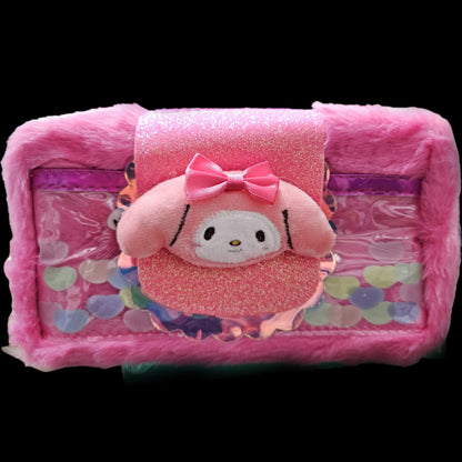Soft Plush Cute star kids fancy bag/pouch