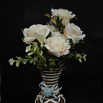 Artificial banquet rose Flowers bunch for Home,Garden & Office Decoration