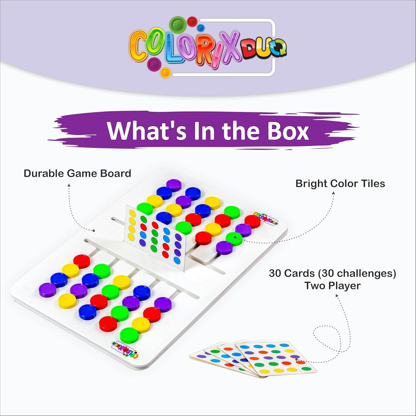 Colorix Duo Truzo Board Game