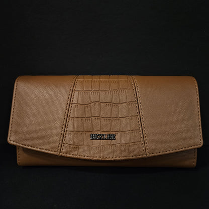 Leather Thin Slim Wallets for Women with magnetic Button