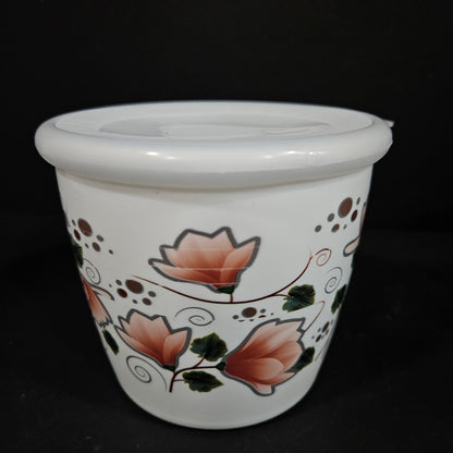 Hetal plastic Happy Food Storage Container the edges are smooth and it gives healthy appearance available in a variety of colors with approx 800ml Capable unbreakable Storage container