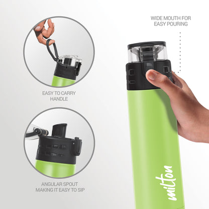 Atlantis Thermosteel Water Bottle (Milton)Leak-proof design & is easy to maintain
