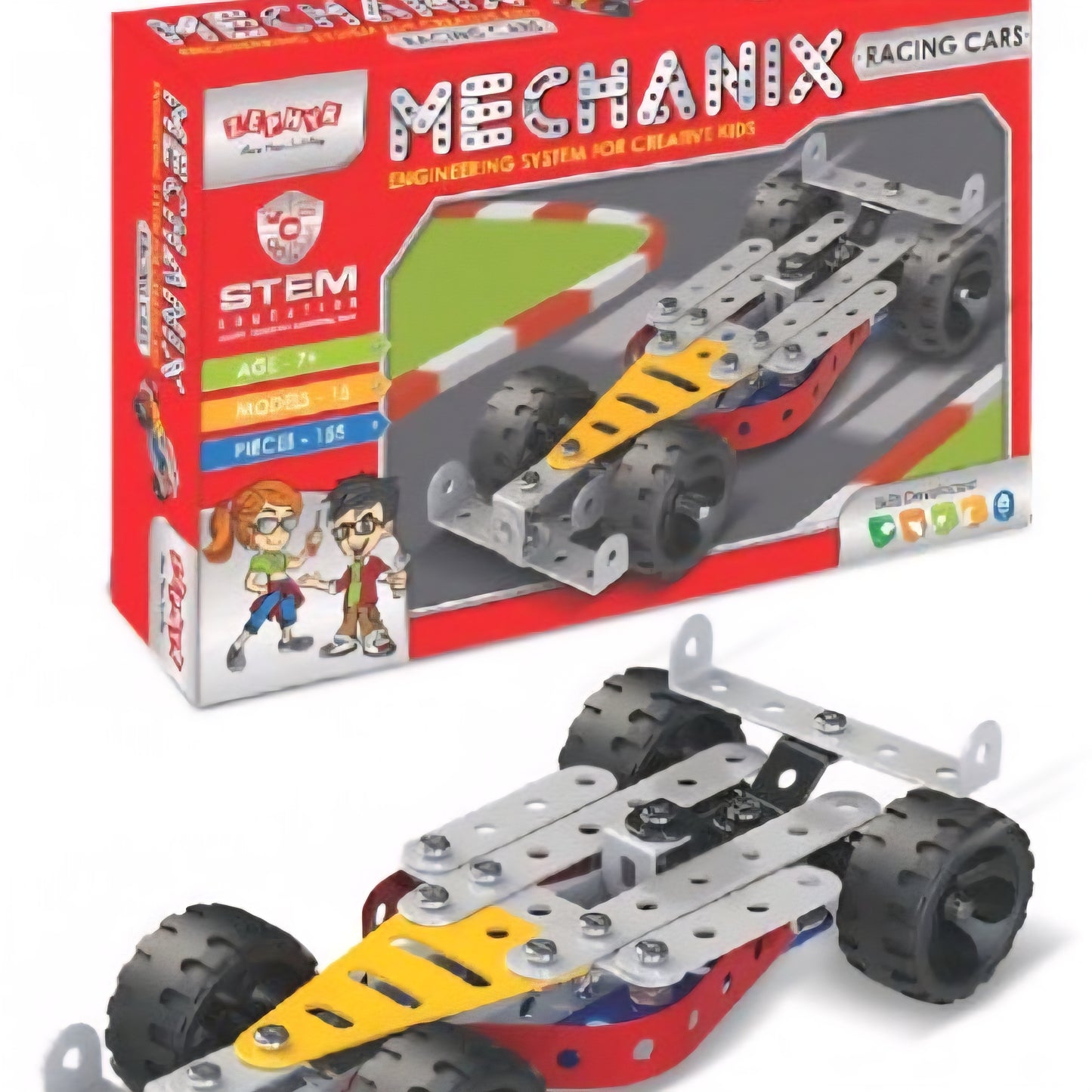 Mechanix Battle Station STEAM/STEM Educational Toy, Building and Construction Set, War-Themed Building Blocks for Boys and Girls Age 7+