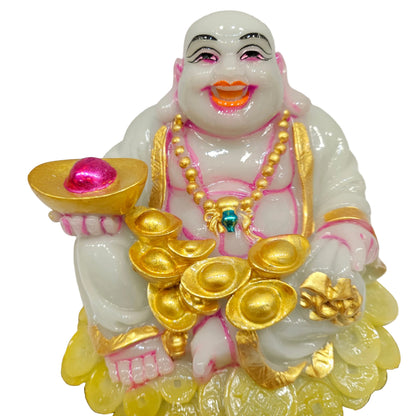 Laughing Buddha Statue Idol for Home Decor & Office