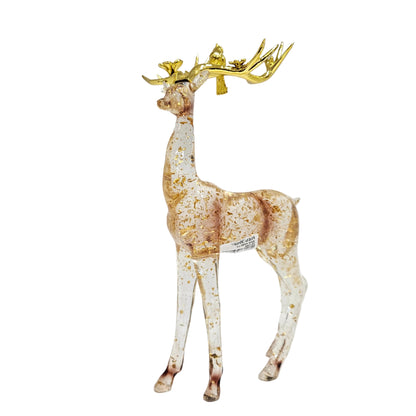 Couple Deer Statues Reindeer Figurines Ornament for Wedding Shelf Party|Home & Garden | Home Decor | Figurines