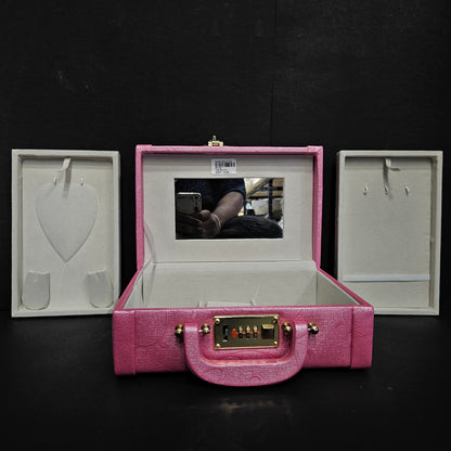 Wooden Bangle Storage Box, Churi Box, Vanity Box With Handel for women
