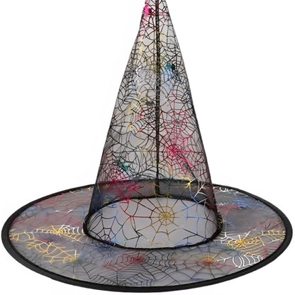 Witches Hats with Different Scary Halloween Designs for kids