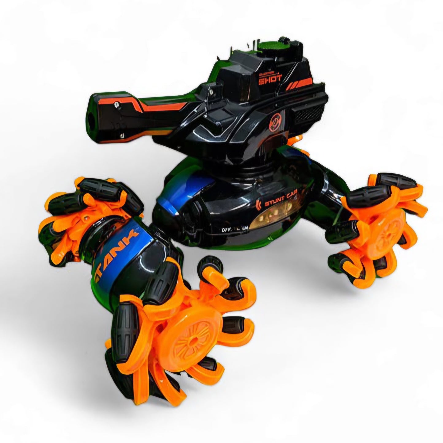 Water Bomb RC Tank Toy Car 2.4GHz Remote Control - Orange