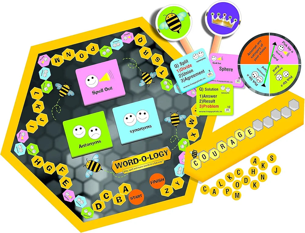 Word-o-Logy Game Kids Educational Board Game
