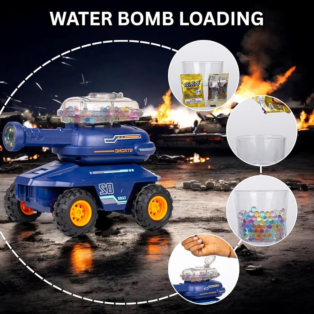Battle strong Shooting tank for kids