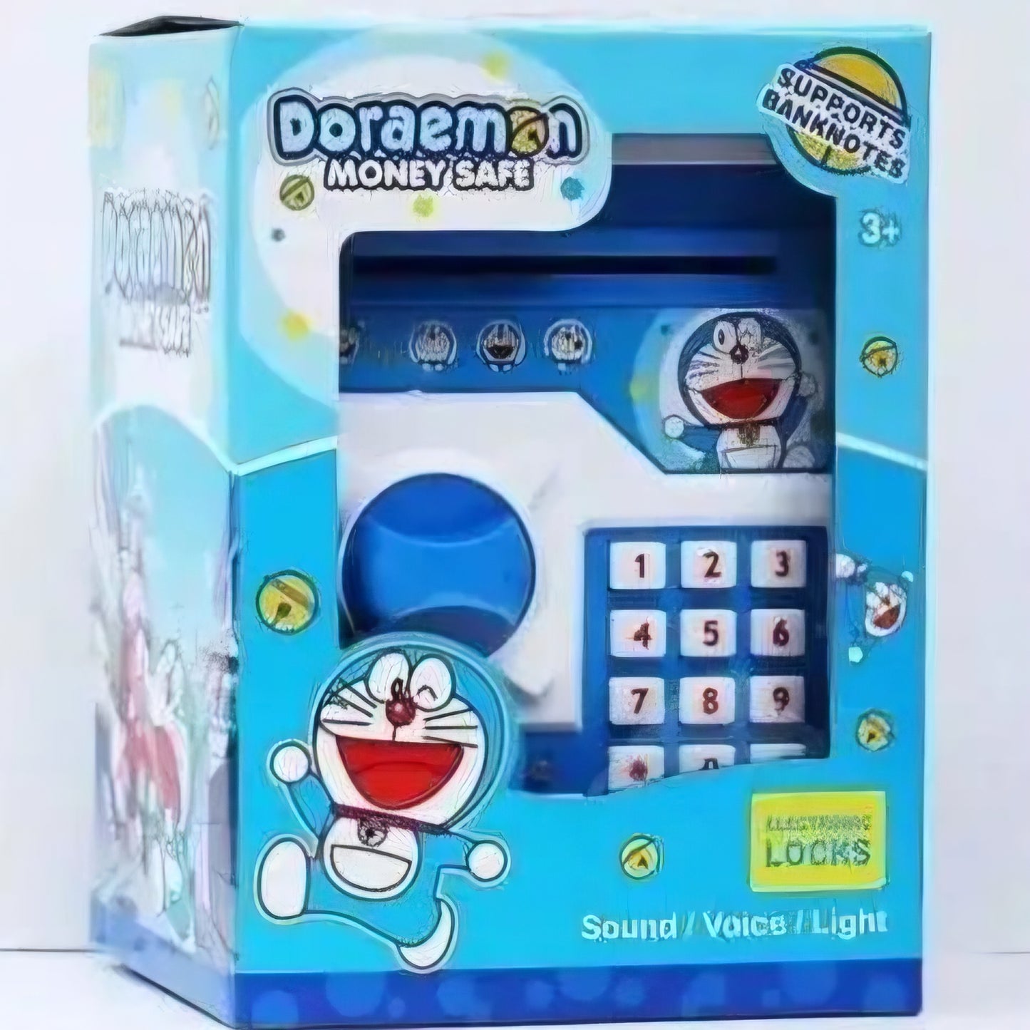 Doraemon Electronic Money Safe locks for Kids above 3years old