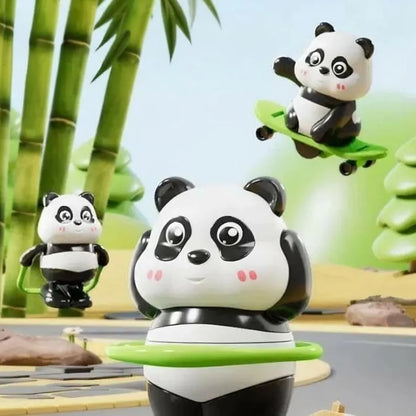 Panda Toy Set for Kids – Pack of 3 Cute Wobbling Panda Figures, Interactive Animal Playset for Toddlers, 3+ Years, Safe Non-Toxic Material, Gift Box Packaging
