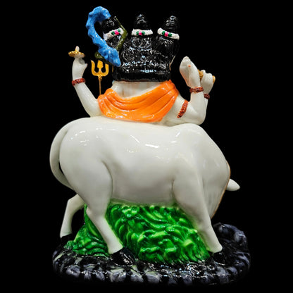 Lord Dattatreya Swami Idol/Murti for Home and Pooja Decorative Showpiece