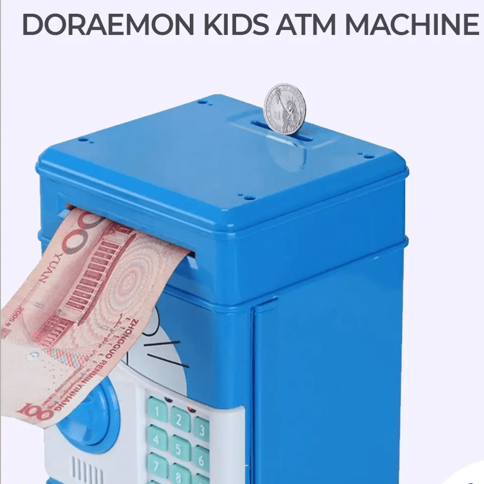 Doraemon Electronic Money Safe locks for Kids above 3years old