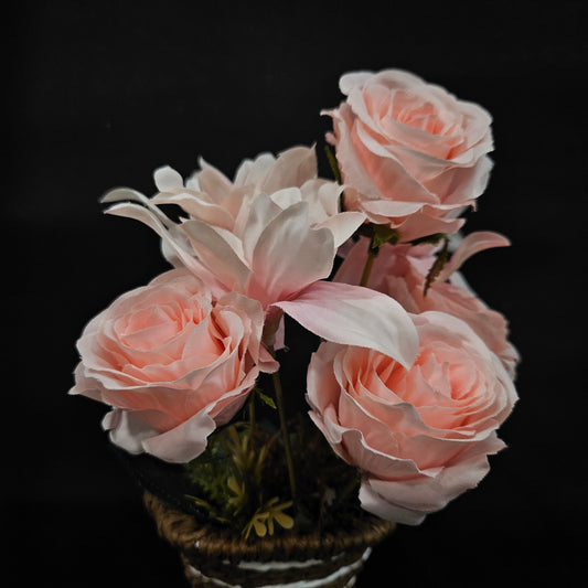 Artificial rose Flower bunch for Home,Garden & Office Decoration