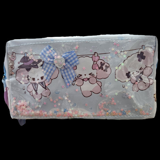 Cartoon characters themed kids fancy pouch