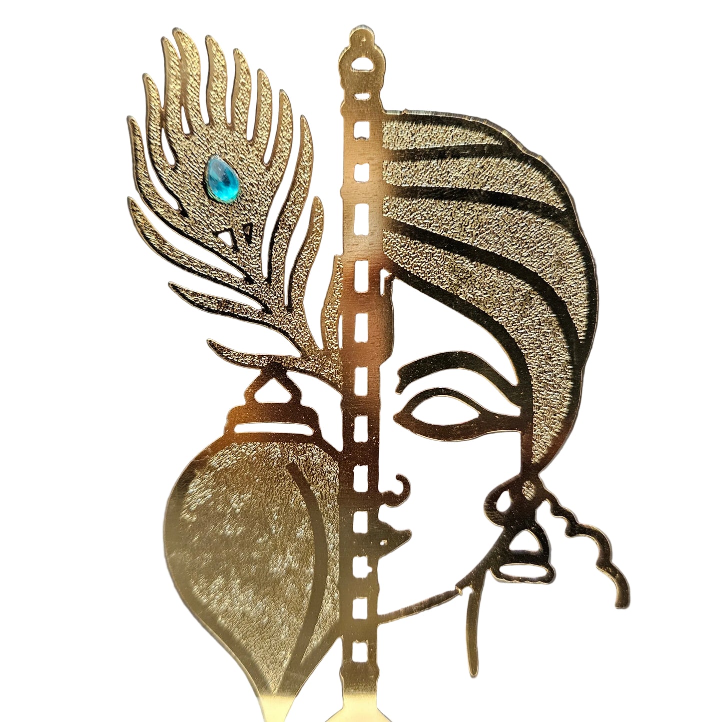Lord Krishna Table Top Showpiece & Radha Krishna Metal Roller Ball Pen | Premium Gift Set for Men & Women, Executives | Office Desk Decor | High-End Gift