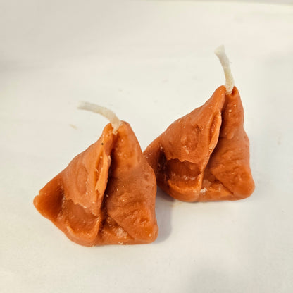Samosa Candles Pack of 4 Wax Scented Candles