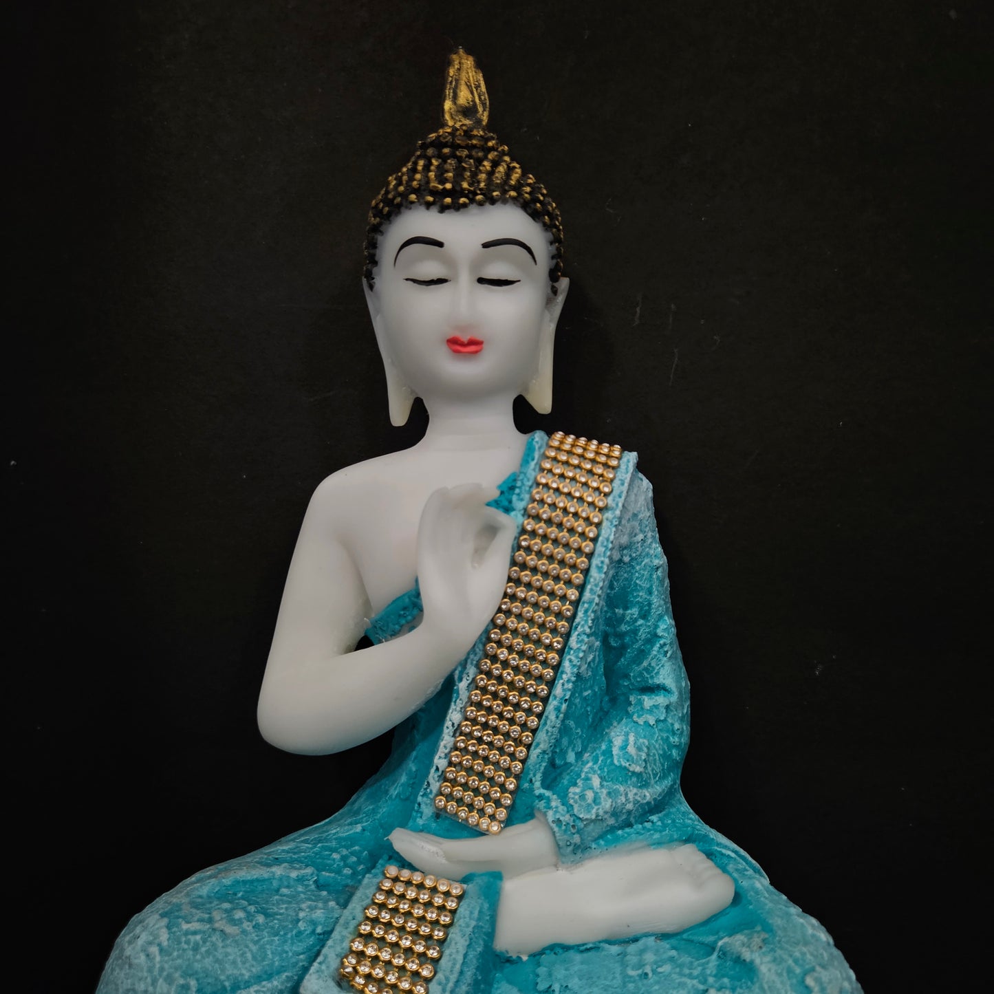 Meditating Buddha Statue Figurine Decorative for Home & Office