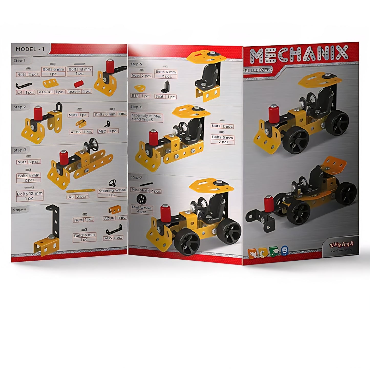 Mechanix - Beginners - Bulldozer Bulldozer Model