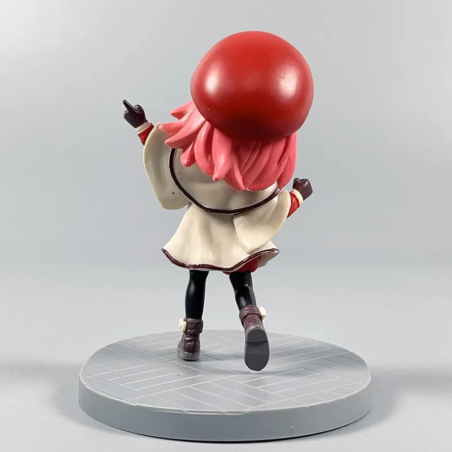 Anya Figure, Winter Clothing Anya Forger Anime Figures Handmade Cartoon Manga Game Character Model Decoration Craft Gift