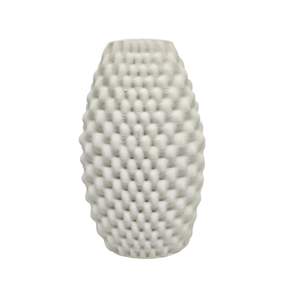 Merlin Aesthetic Water Drop Bubble Stacked Surface Ceramic Flower Vase