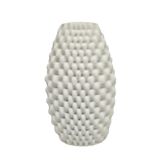 Merlin Aesthetic Water Drop Bubble Stacked Surface Ceramic Flower Vase