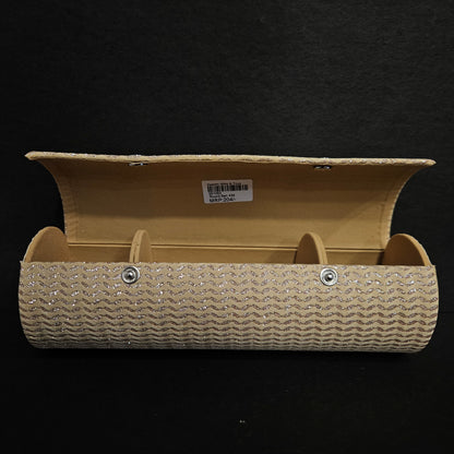 Bangle box vanity box jewelry box and women bangle set Round Shape Solid Four Detachable compartments Bangle Organizer Chudi Box with 4 Compartments Smart Lock System
