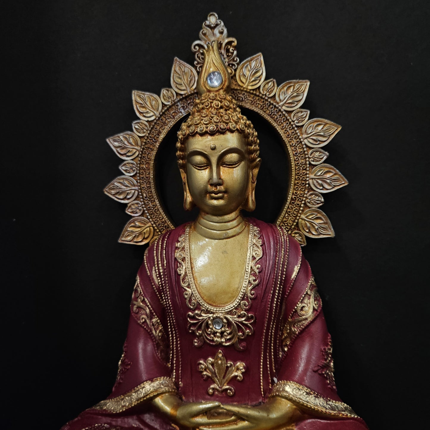 Lord Buddha with attractive stones design for home & Pooja room decor