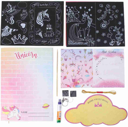 Scratch art Unicorn Create Artistic Drawings Scratch Out To Reveal Art
