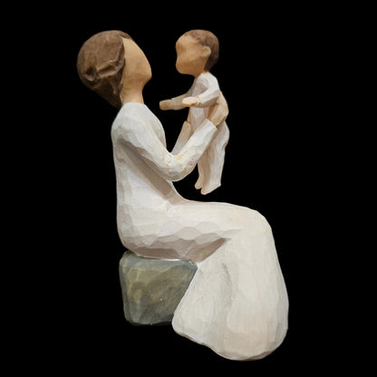 Grandmother with baby Sculpted Handcrafted  Showpiece Figurine
