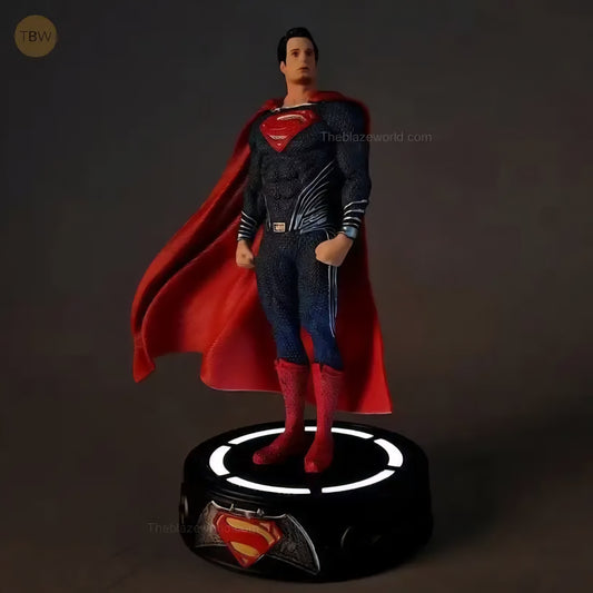 Superman Action Figure with Lighting Stand Base