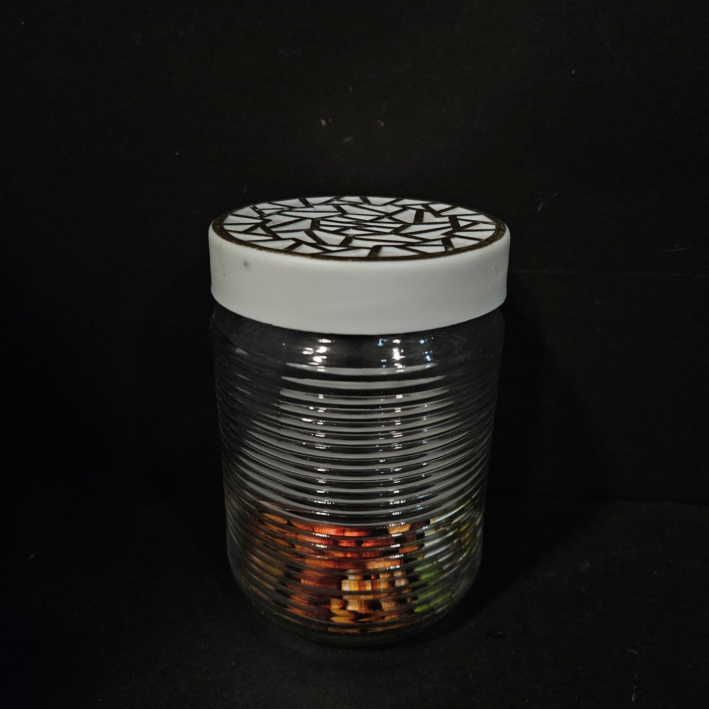 Shelly glassware Silk glass jar set perfect for Return gifting