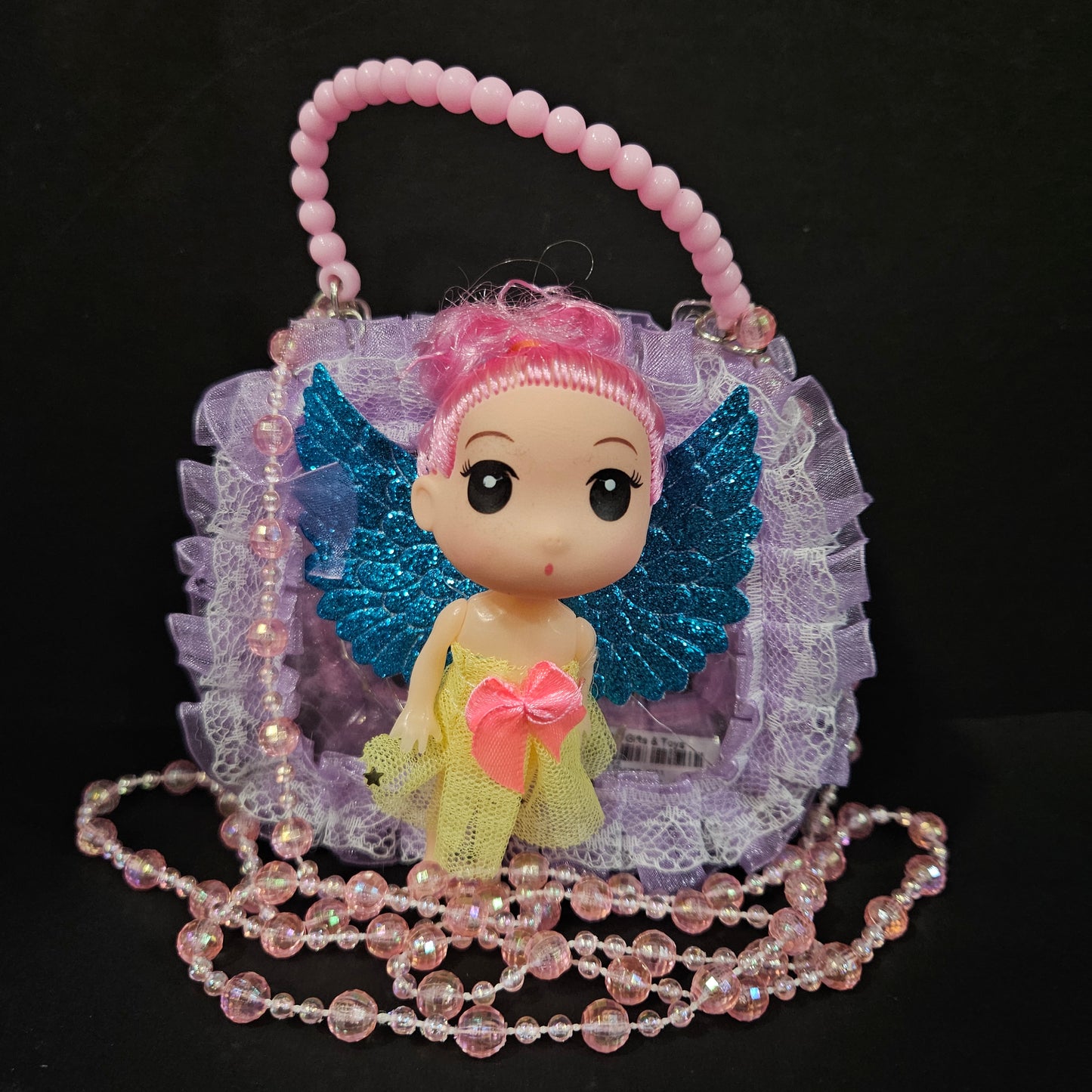 Cute Purse multi colour lighting sling bag for Girls Kids, Rainbow Glitter Sequin Crossbody Bag for Toddlers