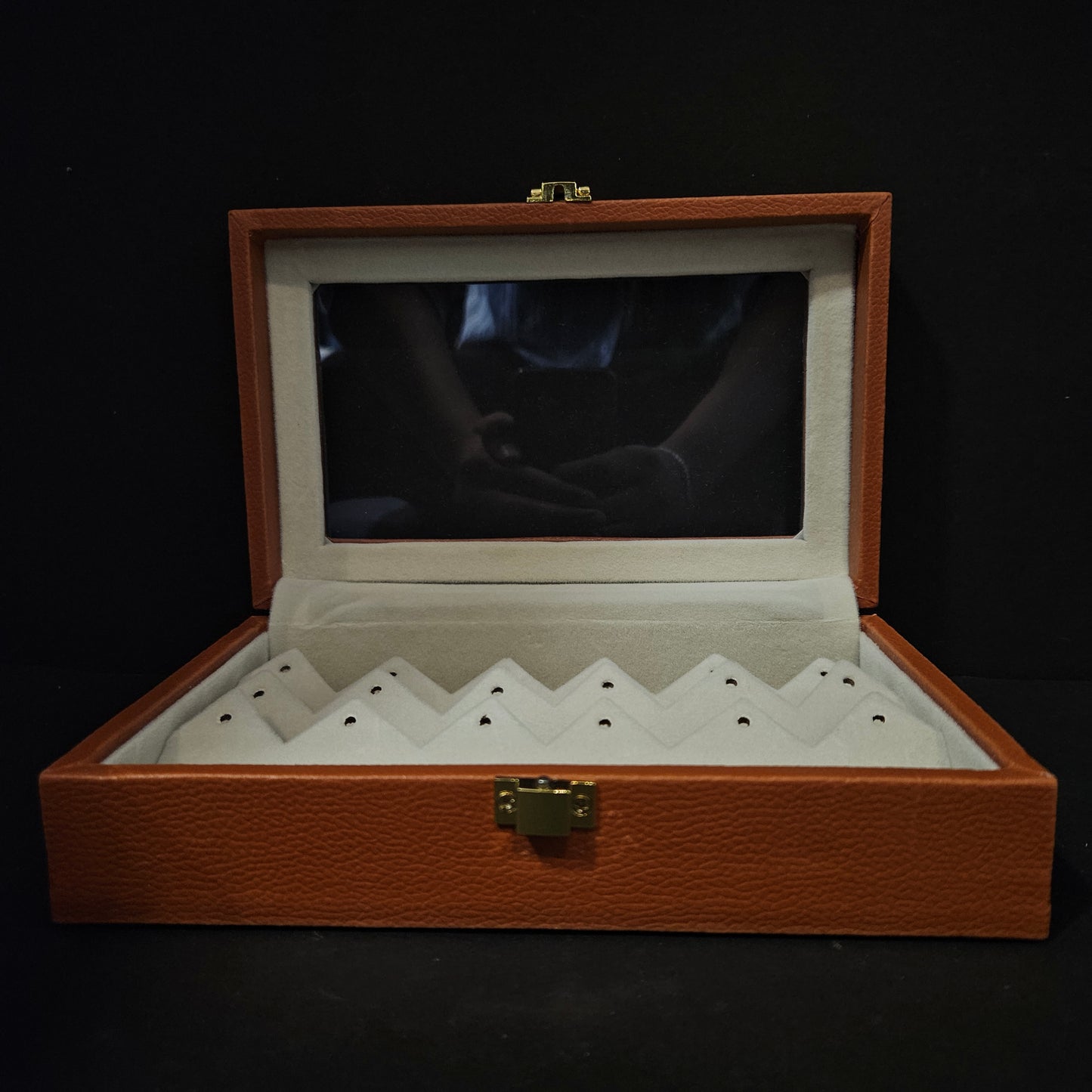 Earring Organizer Box Earrings Stud Showcase Case and Earrings Accessories Organizer