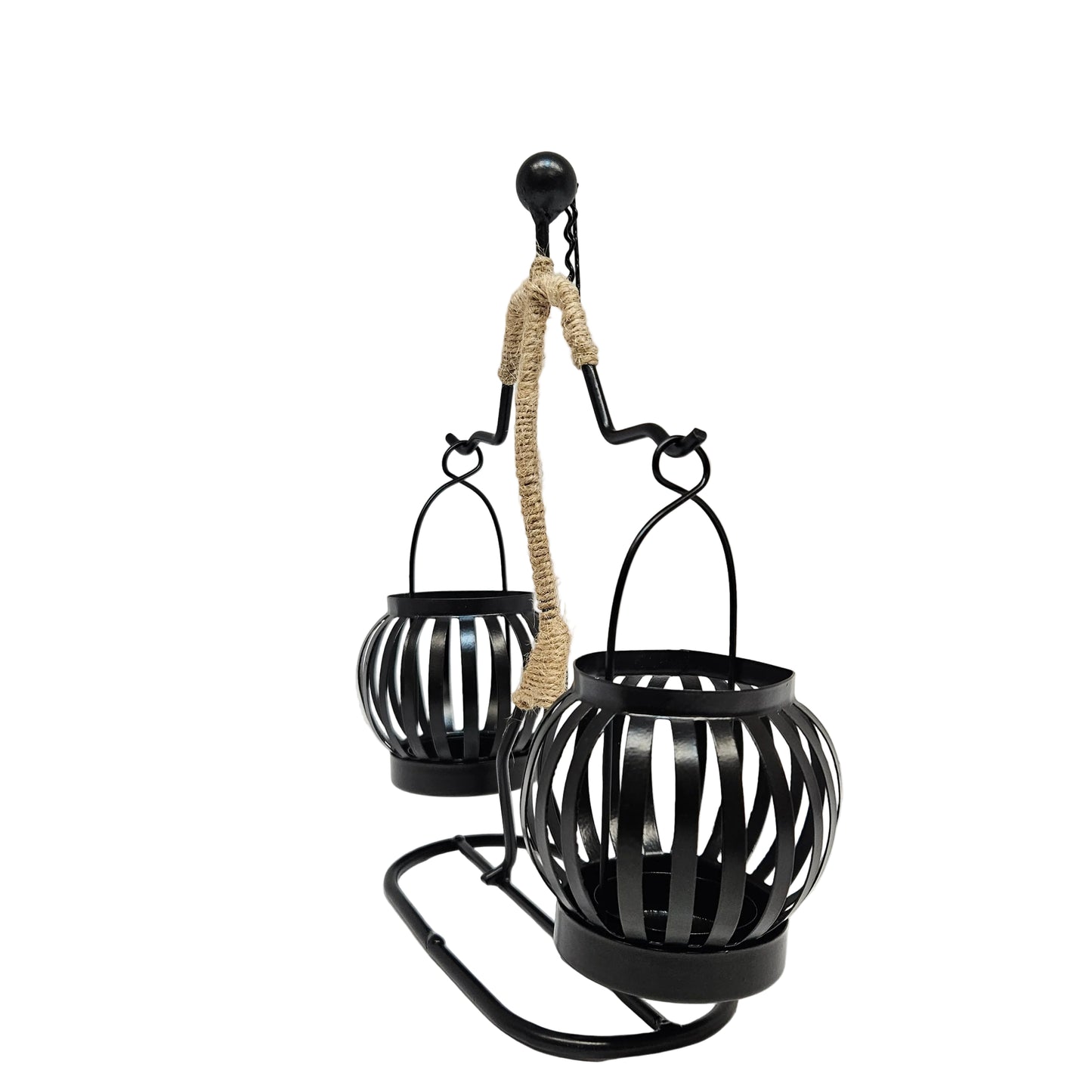 Iron Art Candle Holder Creative Abstract Character Sculpture Candlestick Decorative Modern Metal Candle Stand Table Centerpiece for Wedding Home Decor
