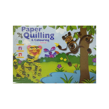 Paper Quilling Animals Making Set Concentration imagination & creativity