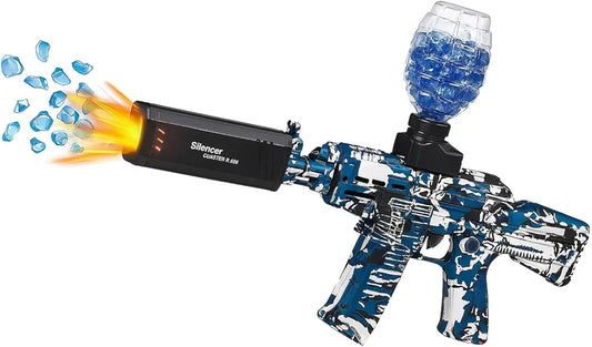 M16 Gel blaster Gun with light and smoke Efffect assorted Colour Keerthi toys rajahmundry