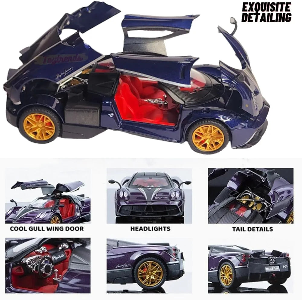 Apollo Diecast Car Metal Model – Fast & Furious 7 Edition - Scale 1:32