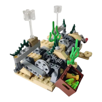 Undersea Creature Multificence 3model 388+pcs kit set for kids above 6years old