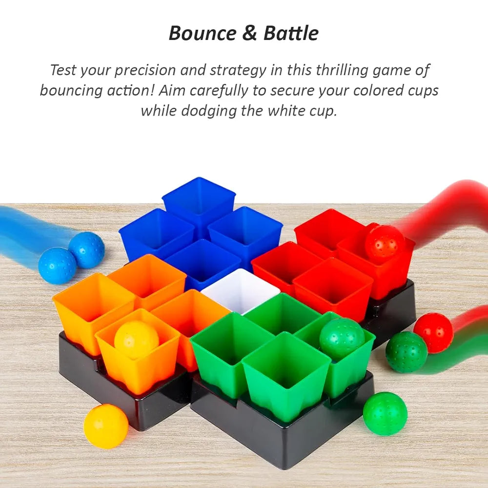 Ratna's Bounce & Battle Multiplayer Activity Floor Party Games for Kids & Adults