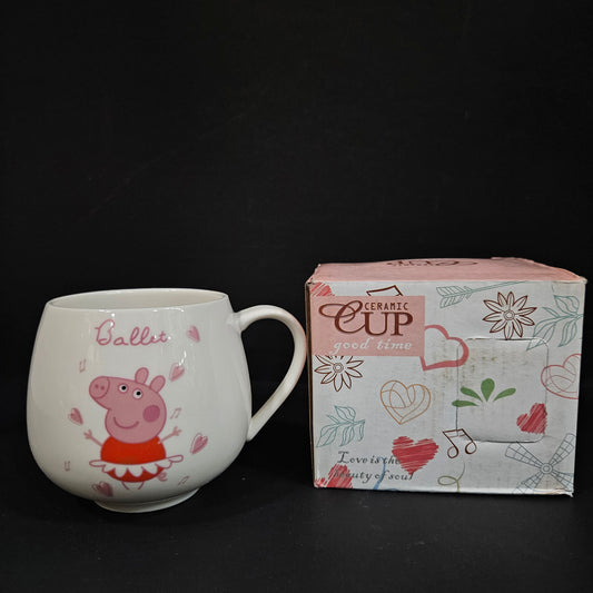 Peppa Pig cartoon character printed Ceramic mug
