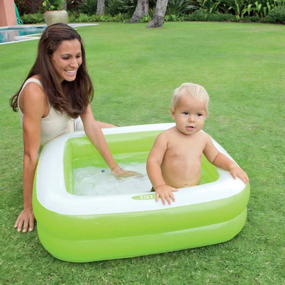 Intex wet set Square Pools for Kids 1 to 3 Years Old Bath Kiddie Pool for Summer Play Box Pool