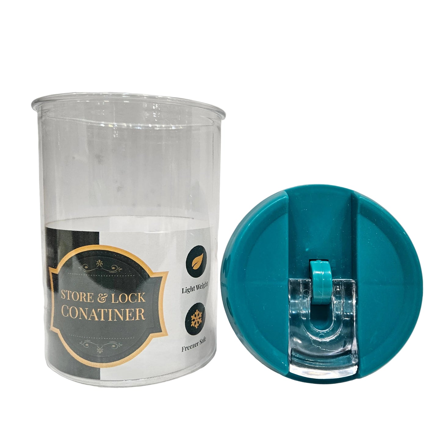 AR Oyster Big Transparent Storage Container perfect for storing utilities with Airtight locking