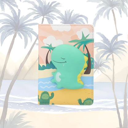 Astronaut Skoolster 3D Squishy Character Notebook/Journal/Diary: It features a 3D squishy dinosaur character on the cover.The notebook has 100 single-ruled pages