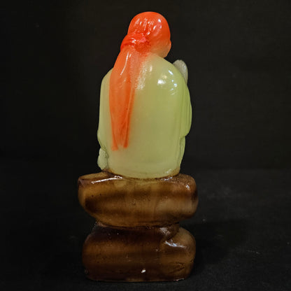 Radium Marble Sai Baba Statue Decorative Showpiece for home decor