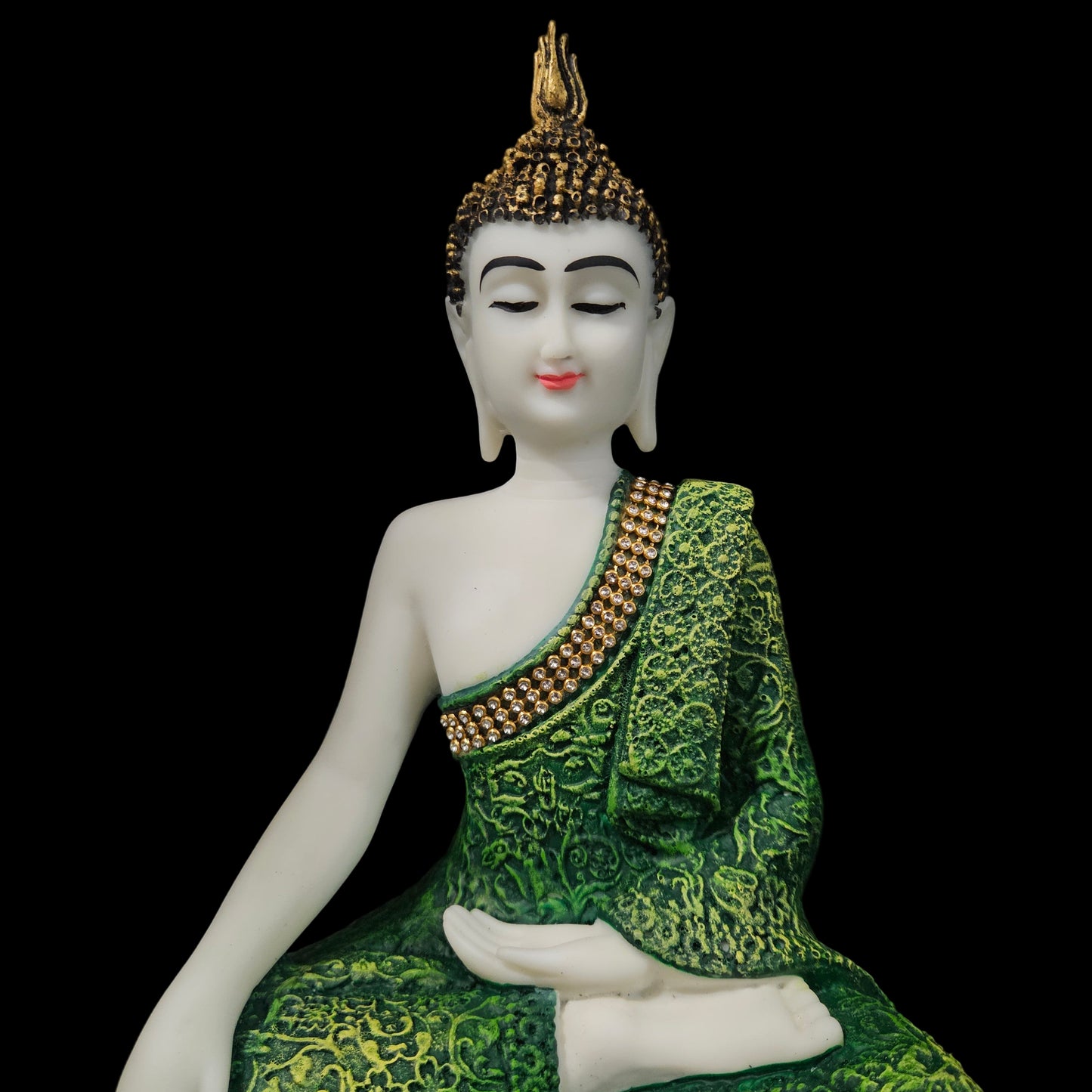 Meditating Buddha with attractive Statue Figurine Decorative for Home & Office