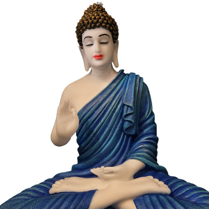 Meditating Blessing Buddha Statue Figurine Decorative for Home & Office