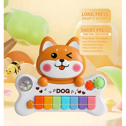 Small Piano Toy for Kids | Musical Toy for Hand-Eye Coordination and Creative Development for 1+ Years