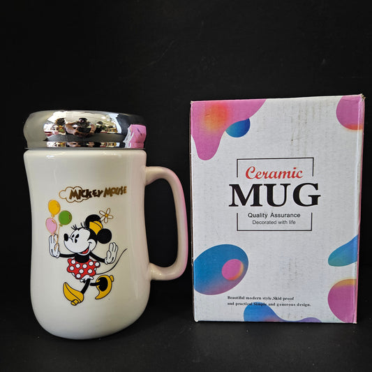 Minnie mouse cartoon character printed Ceramic mug with high quality assurance